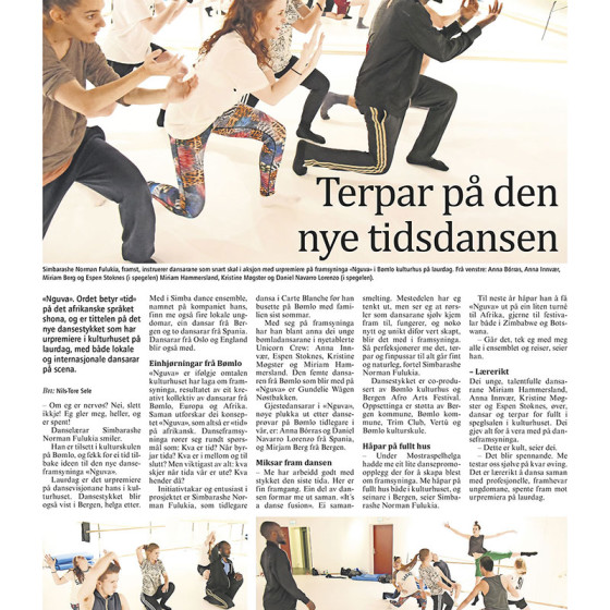Terpar på den nye tidsdansen